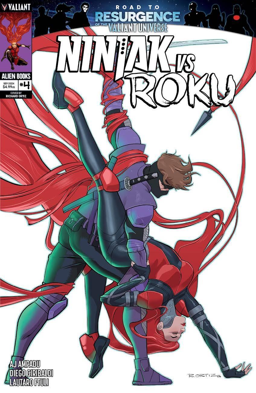 Ninjak Vs Roku #4 (of 4) Cvr A Ortiz Valiant Comic Book