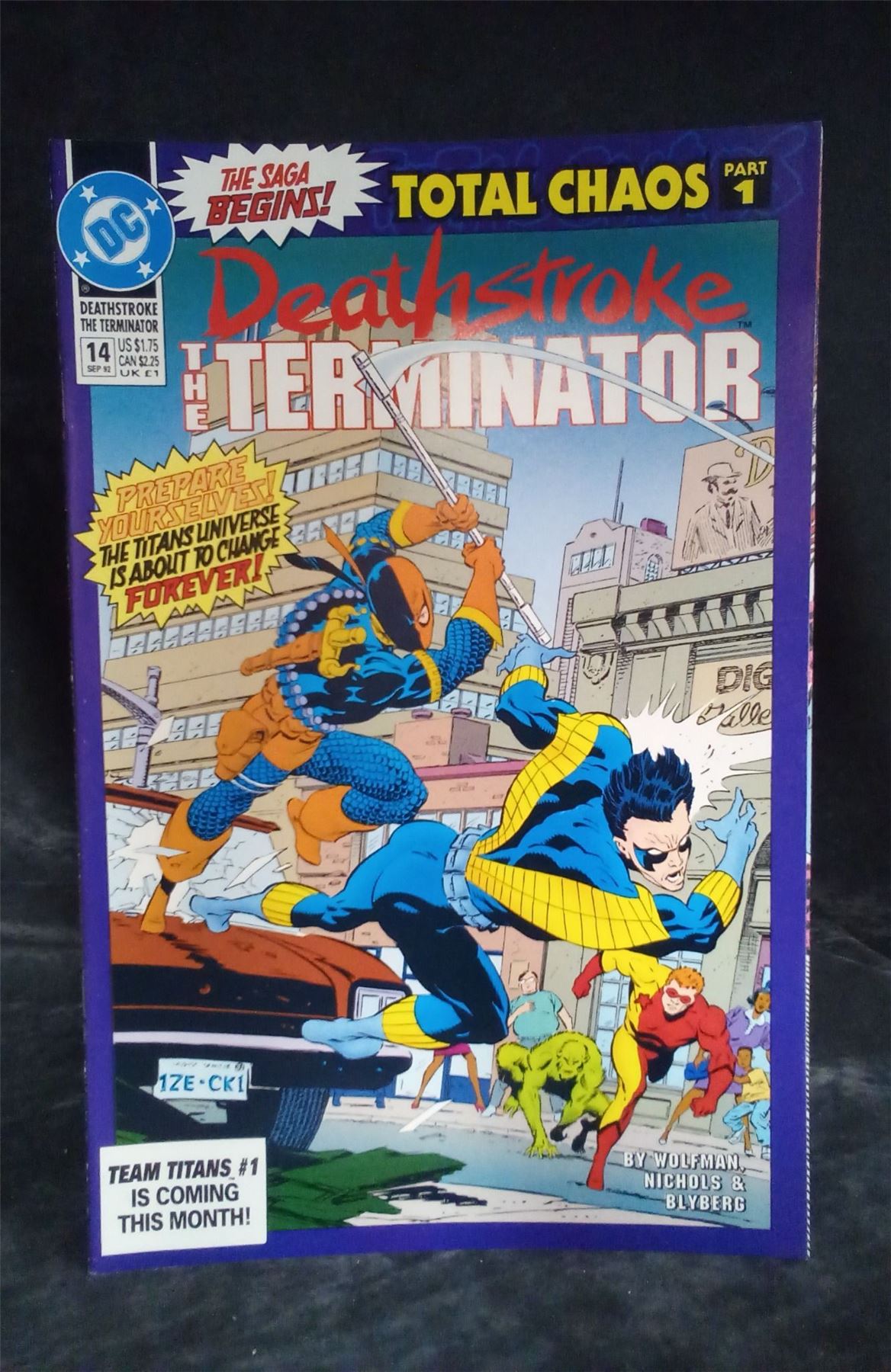 Deathstroke the Terminator #14 1992 DC Comics Comic Book