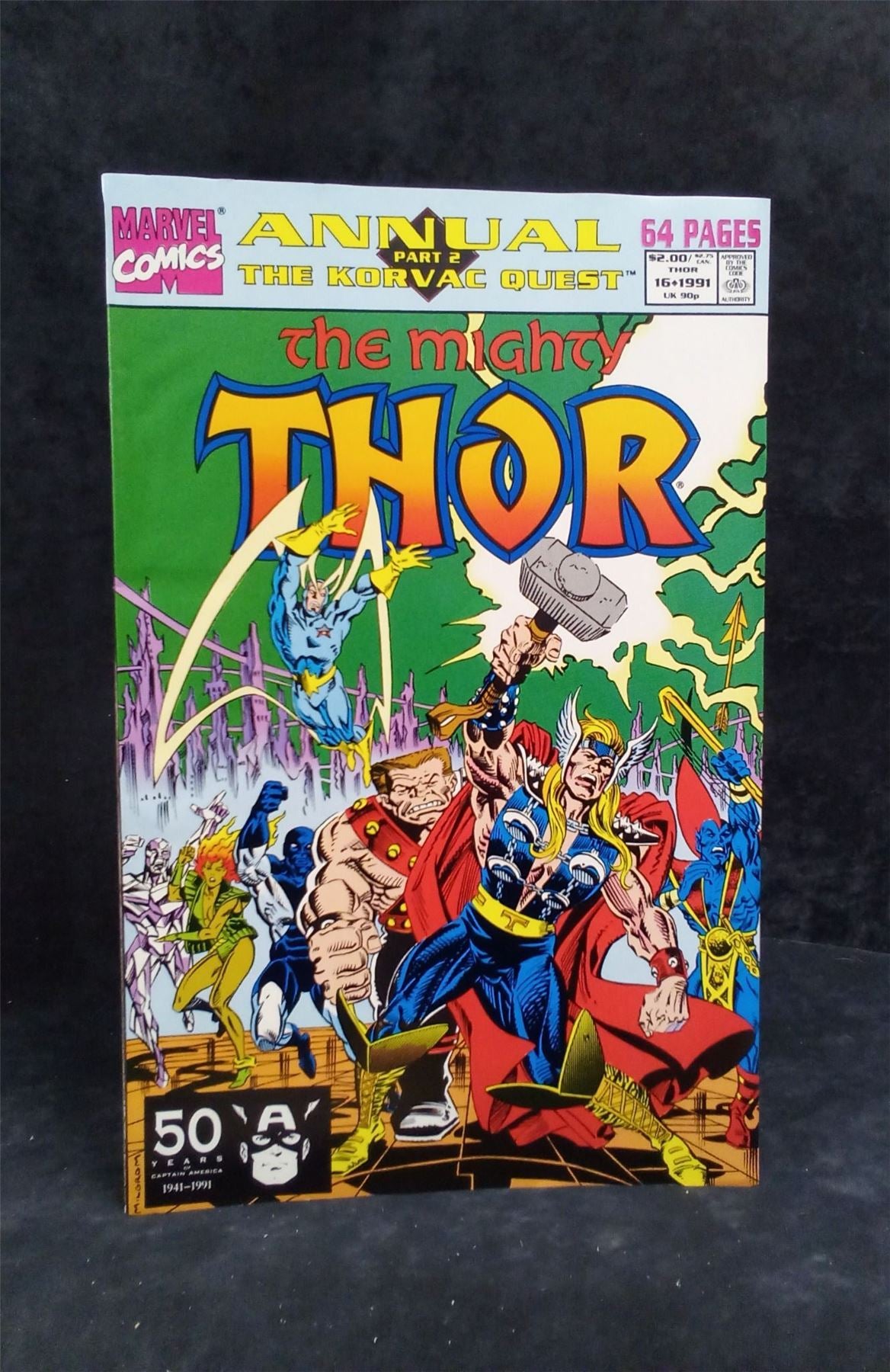 The Mighty Thor Annual #16 1991 Marvel Comics Comic Book
