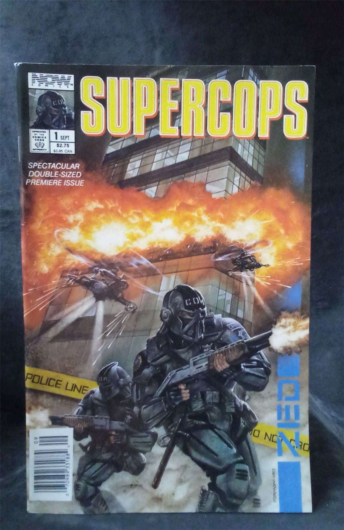 Supercops #1 1990 Now Comics Comic Book