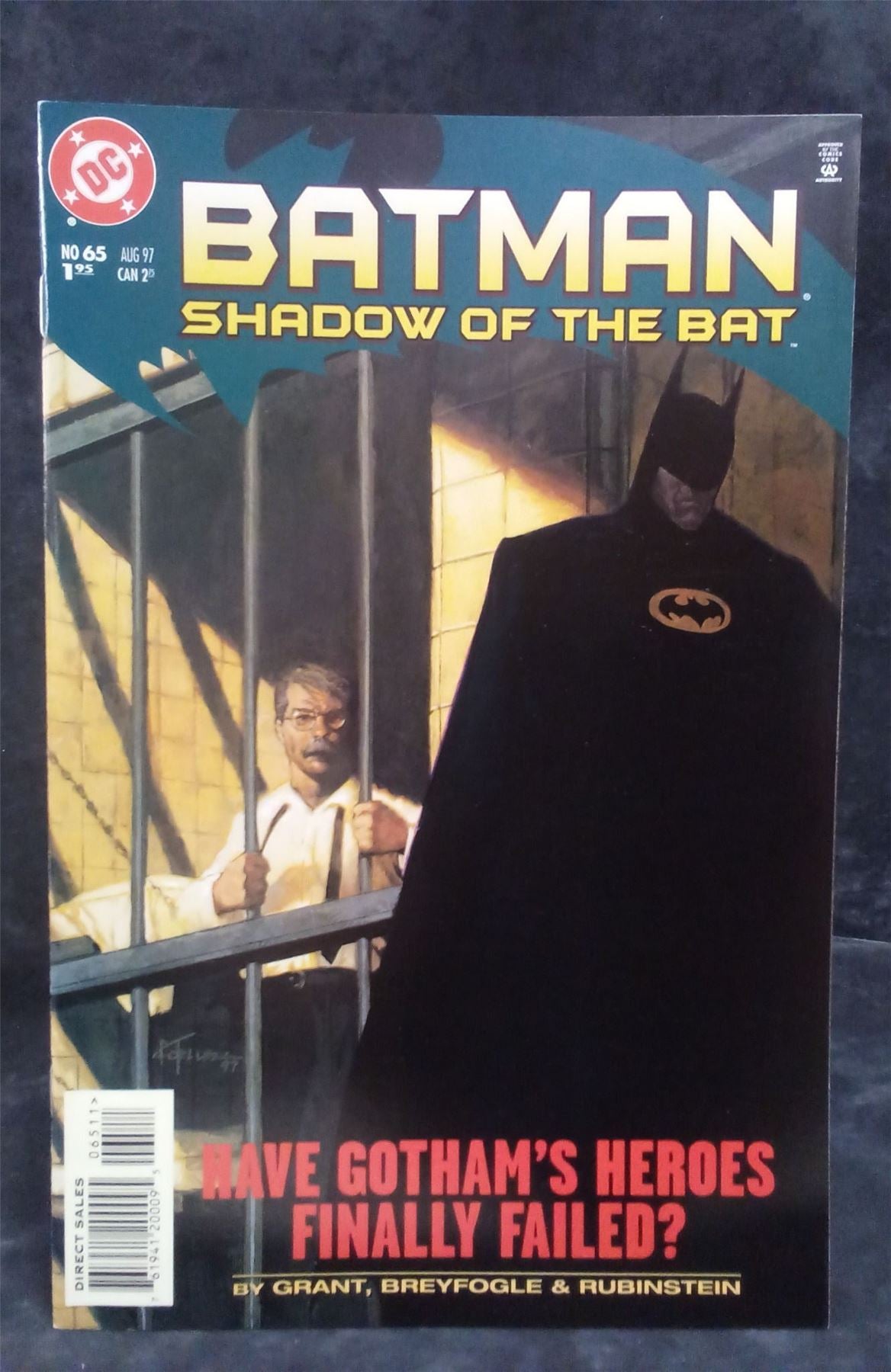 Batman: Shadow of the Bat #65 1997 DC Comics Comic Book