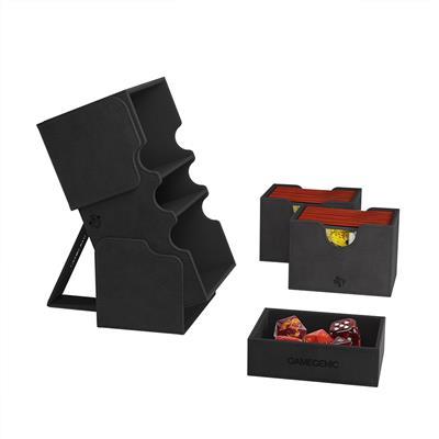 Stronghold Deck Box 200+ XL Black TCG Gamegenic