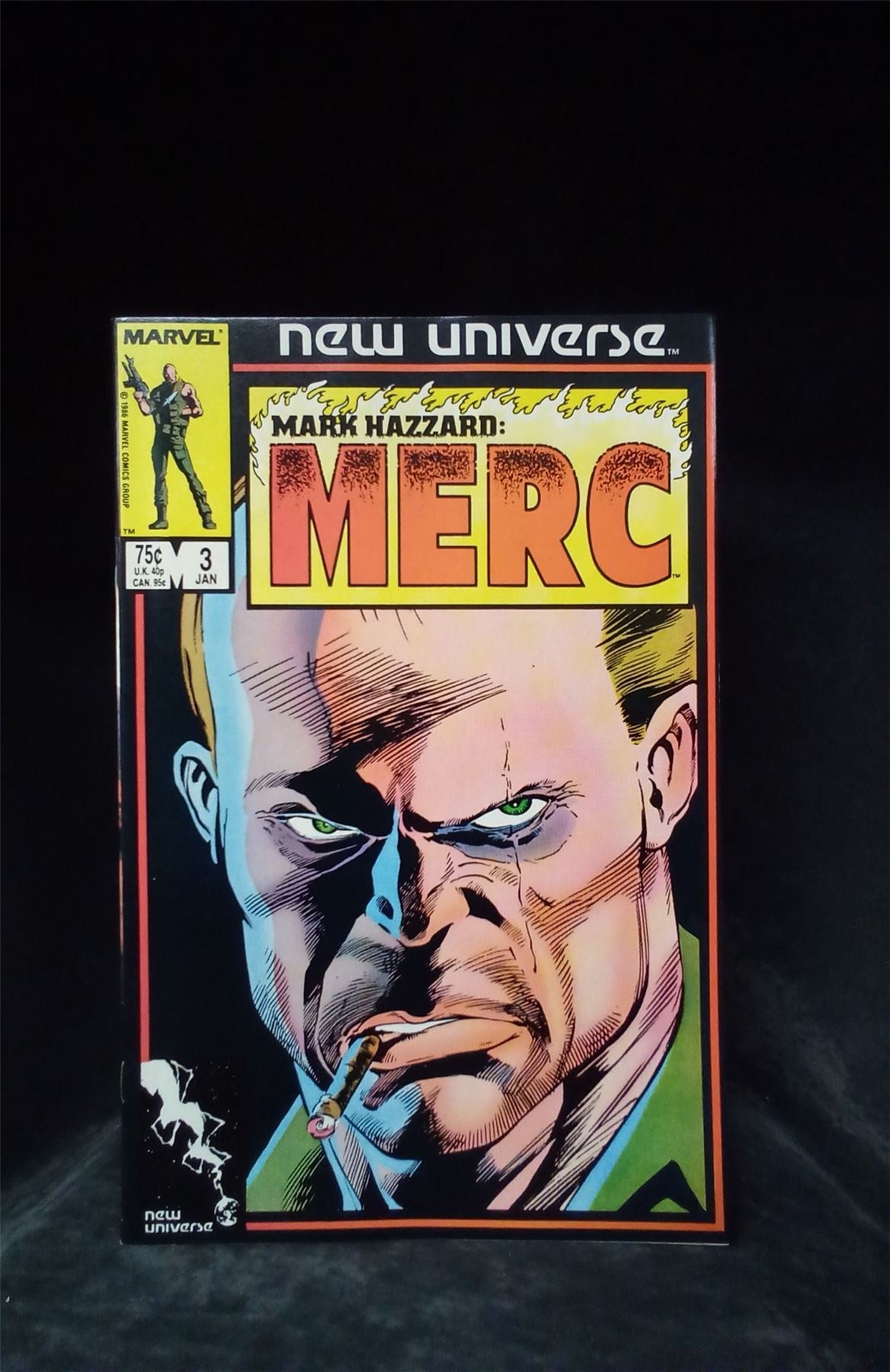 Mark Hazzard: Merc #3 1987 Marvel Comics Comic Book