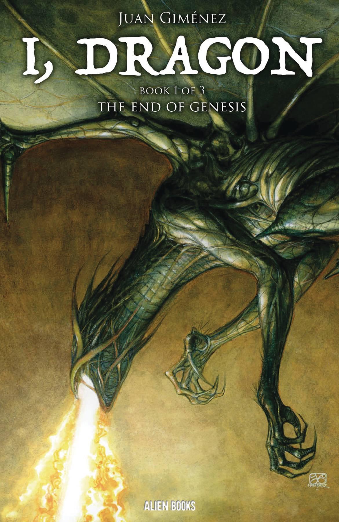 I Dragon #1 Cvr A Juan Gimenez Alien Books Comic Book 2024