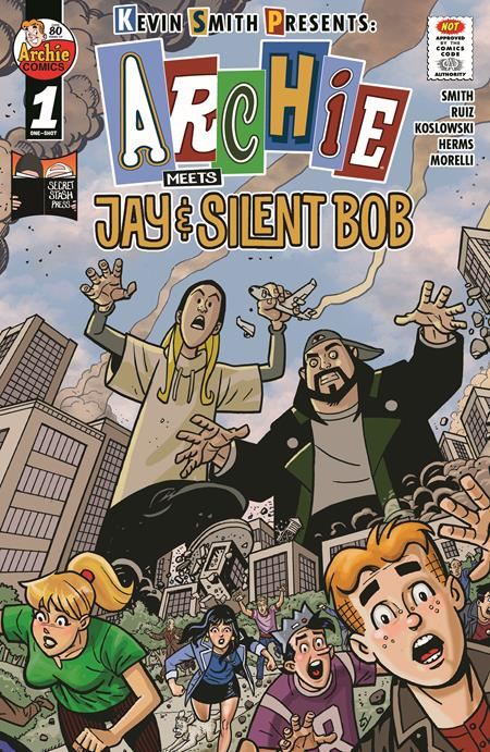 ARCHIE MEETS JAY AND SILENT BOB #1 (ONE SHOT) CVR F TY TEMPLETON VAR (MR) Archie Comics Publications Comic Book 2025