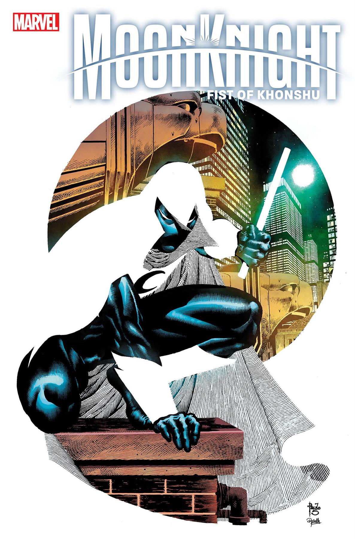 Moon Knight Fist Of Khonshu #1 Tbd Artist Silver Foil Var Tbd Artist Silver Foil Var Marvel Prh Comic Book 2024