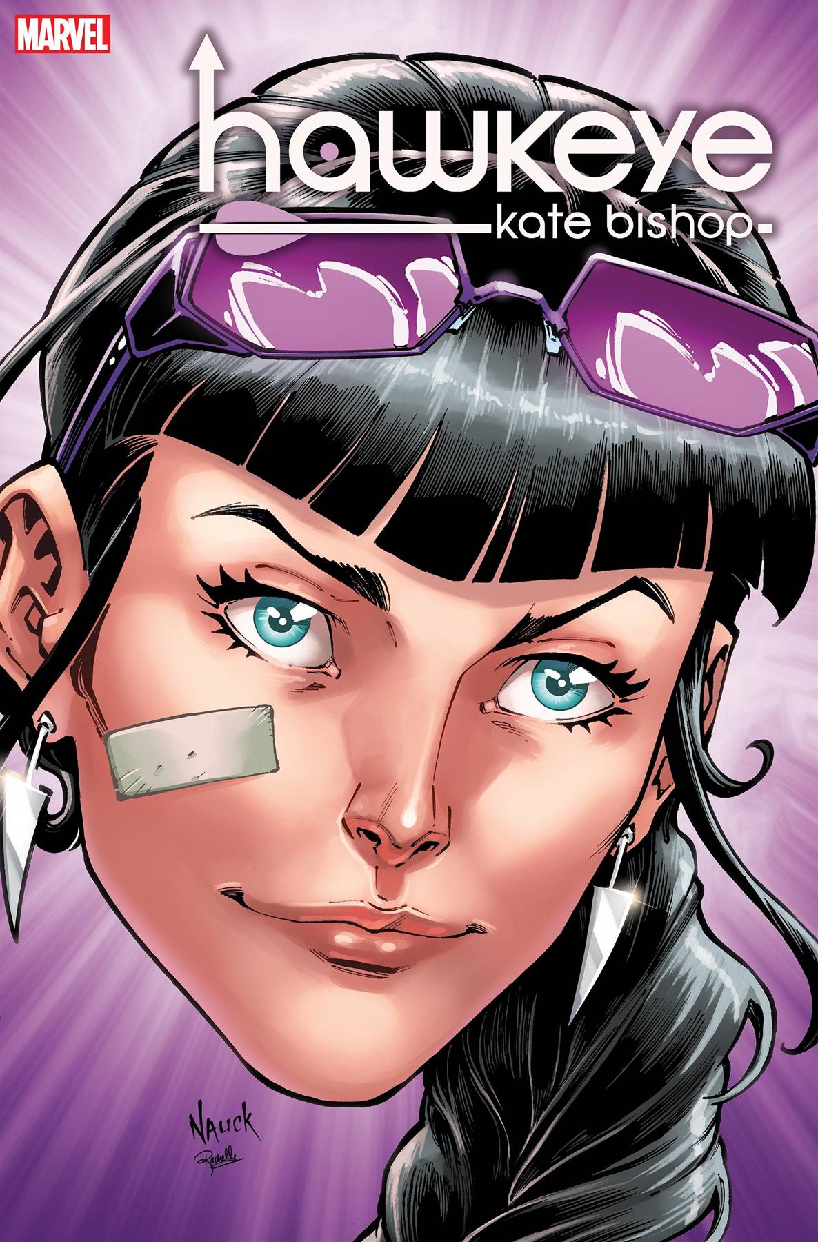 Hawkeye #1 (Nauck Headshot Var) Marvel Prh Comic Book 2021