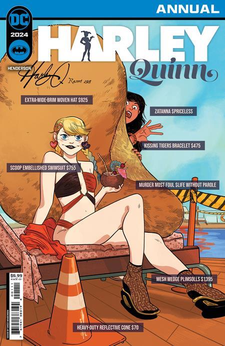 Harley Quinn 2024 Annual #1 (one Shot) Cvr A Erica Henderson DC Comics Comic Book