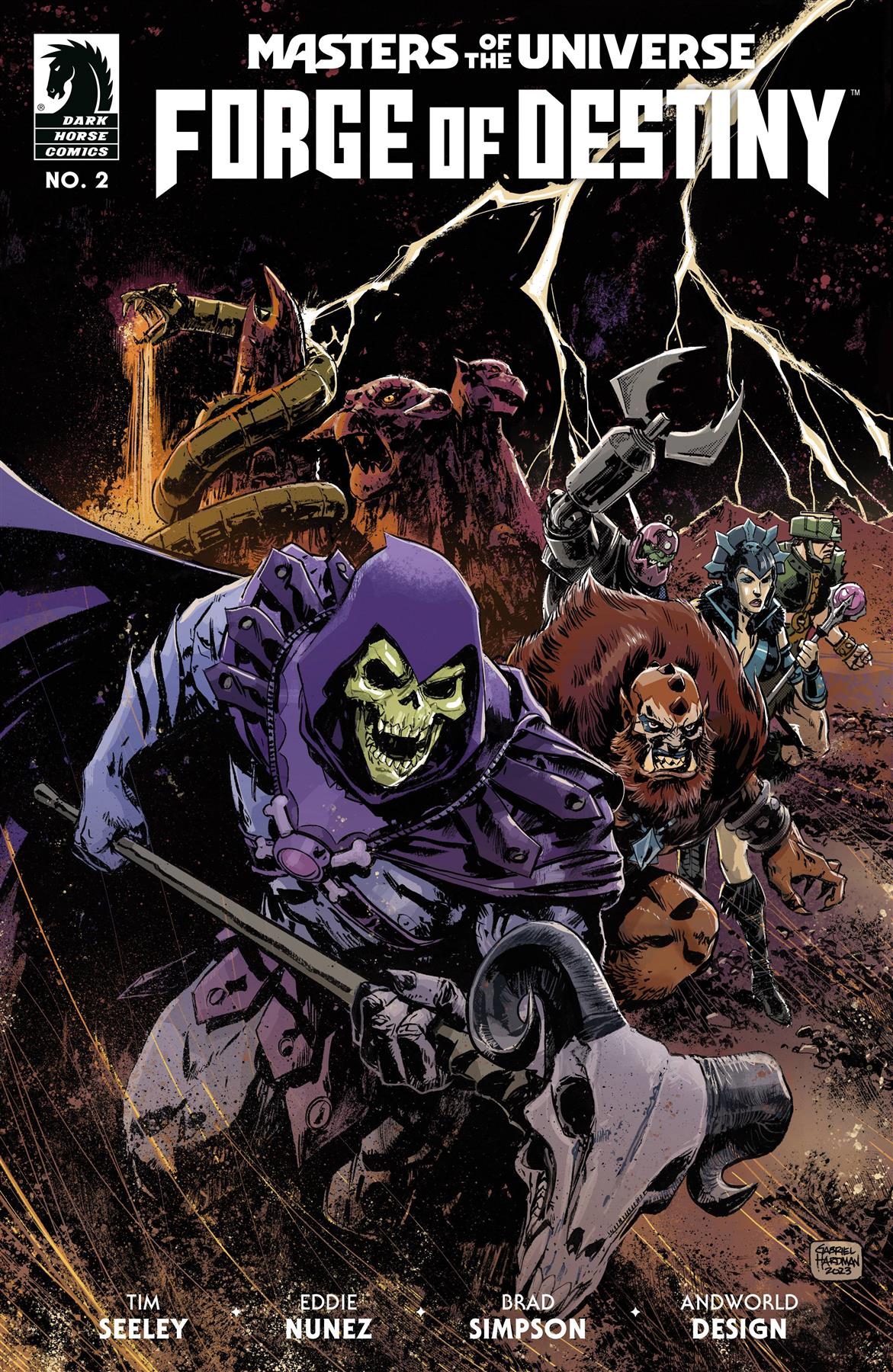 Masters Of Universe Forge Of Destiny #2 Cvr C Hardman Dark Horse Prh Comic Book