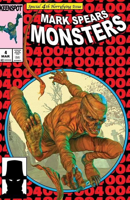 MARK SPEARS MONSTERS #4 CVR D MARK SPEARS ASM #300 HOMAGE VAR Ex Posse Holdings Comic Book 2025