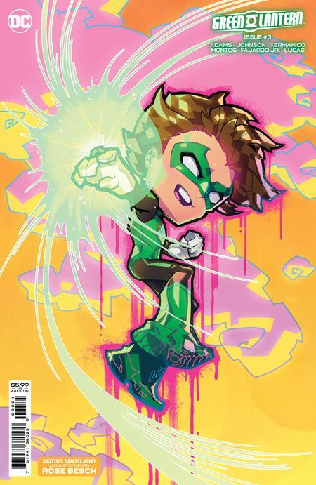 Green Lantern #3 Cvr C Rose Besch Creator Card Stock Var DC Comics Comic Book