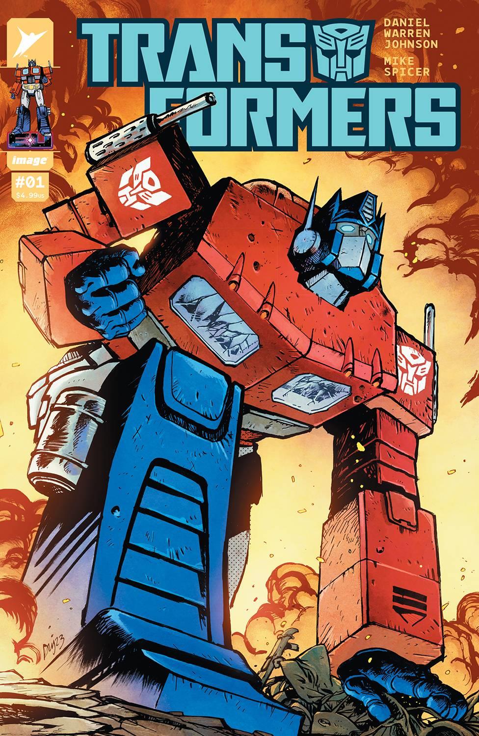 Transformers #1 Cvr A Johnson Image Comics Buy-sell Comic Book