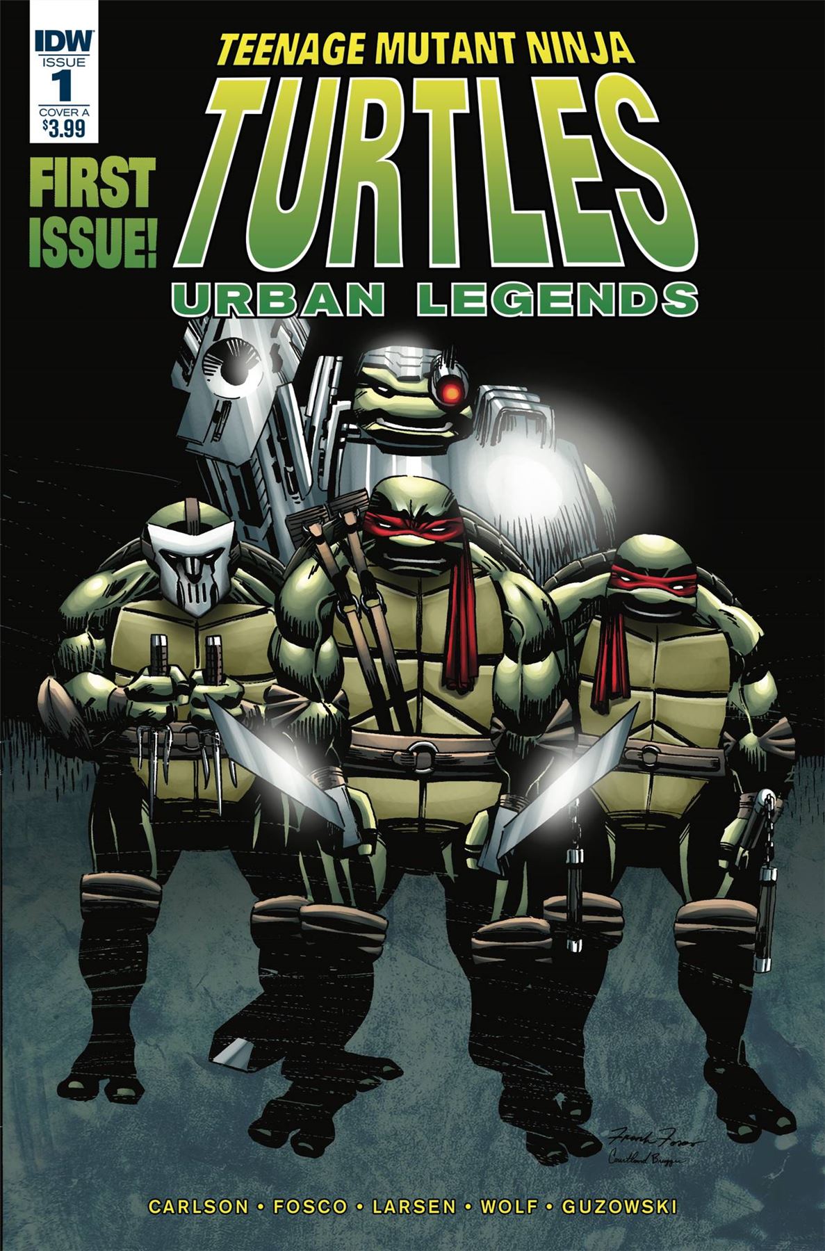 Tmnt Urban Legends #1 Cvr A Fosco (Cvr A Fosco) Idw Publishing Comic Book