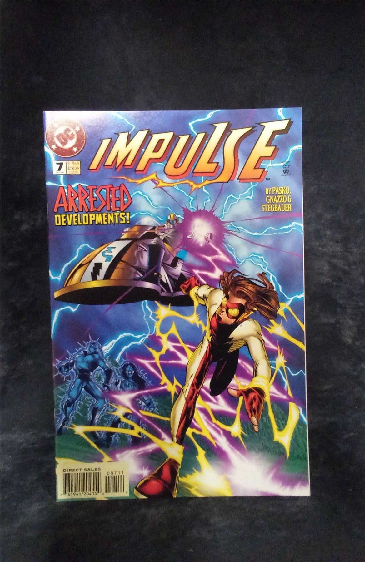 Impulse #7 Direct Edition 1995 DC Comics Comic Book
