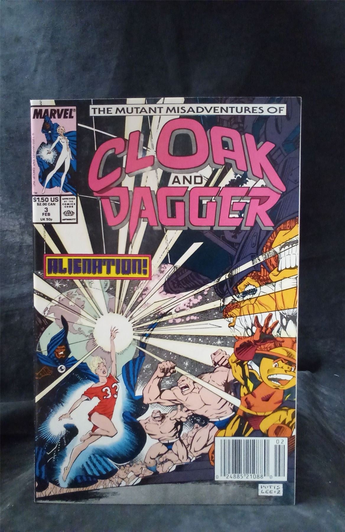 The Mutant Misadventures of Cloak and Dagger #3 1989 Marvel Comics Comic Book