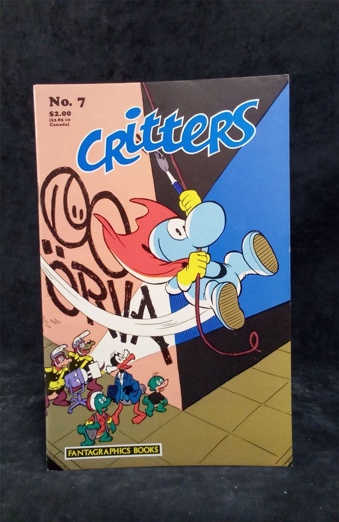 Critters #7 1987 fantagraphics Comic Book