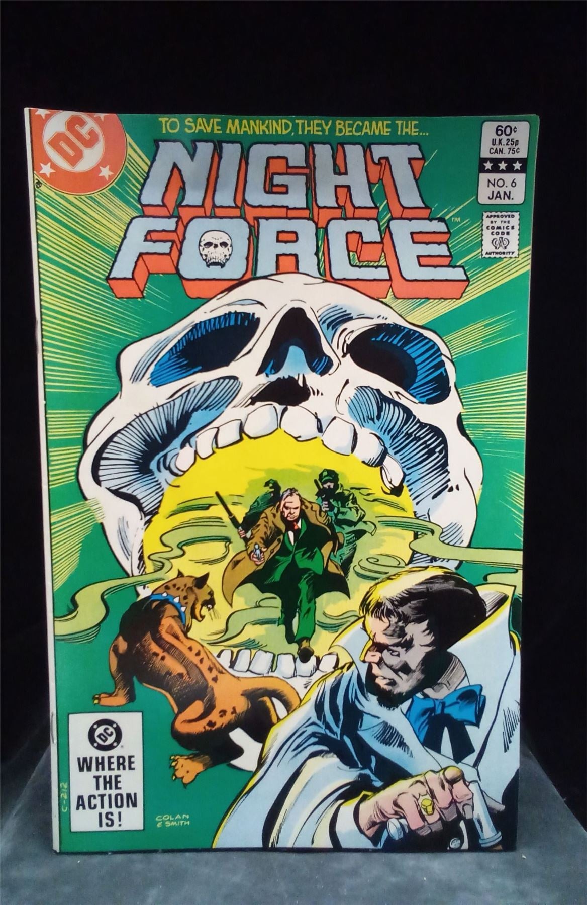 Night Force #6 Direct Edition 1982 DC Comics Comic Book