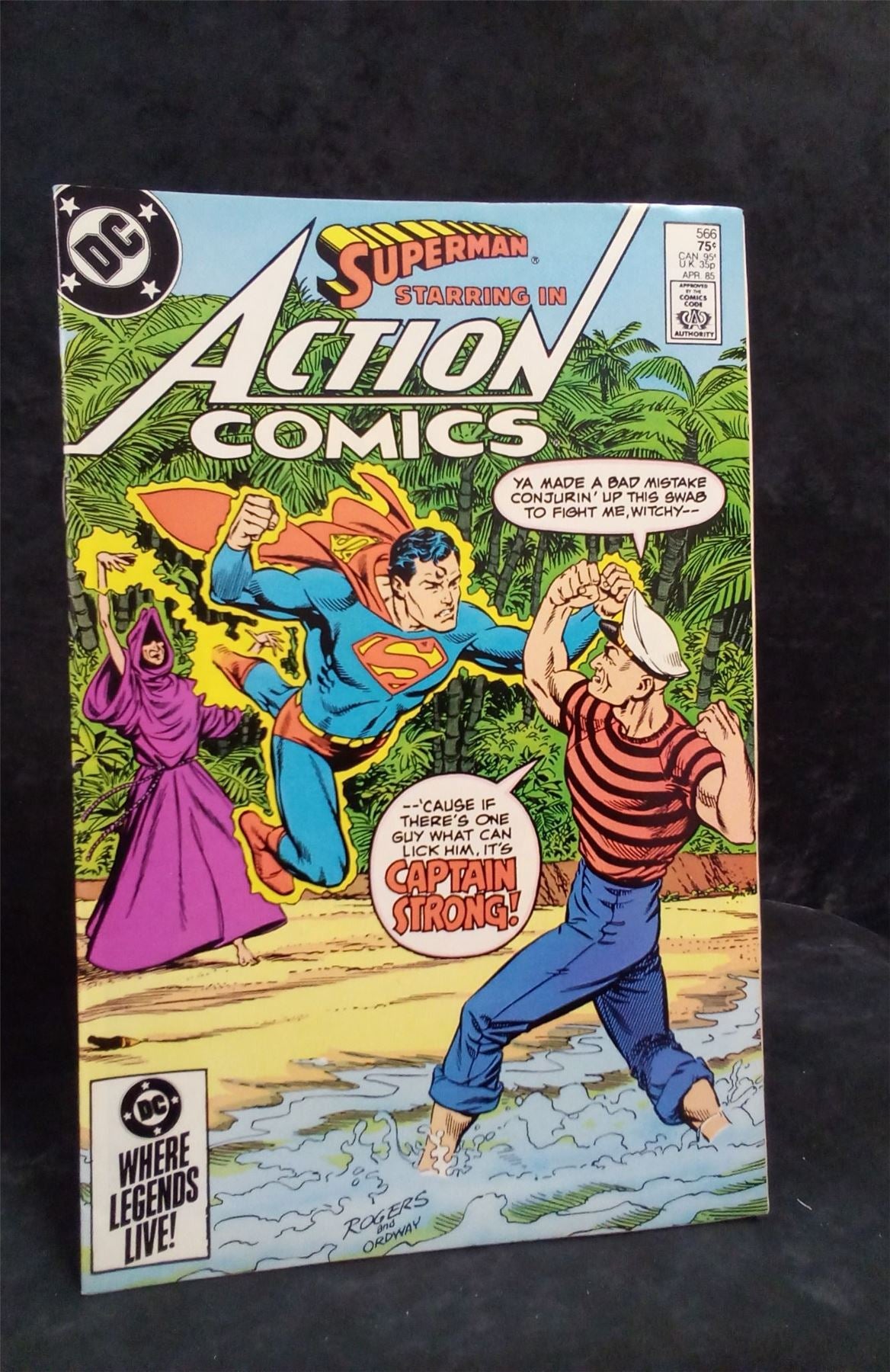 Action Comics #566 1985 DC Comics Comic Book