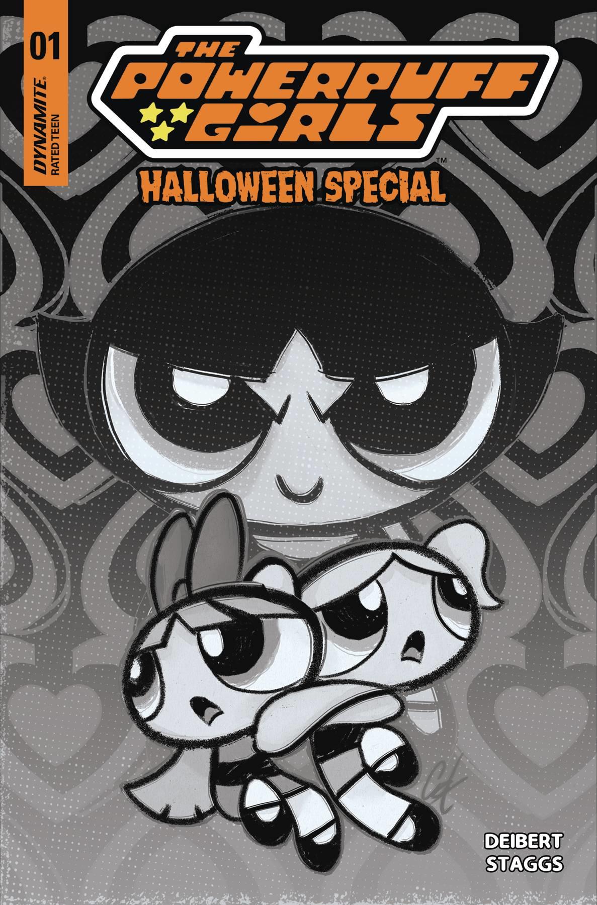 Powerpuff Girls Halloween Sp One Shot Cvr G 10 Copy Incv Sta Dynamite Comic Book