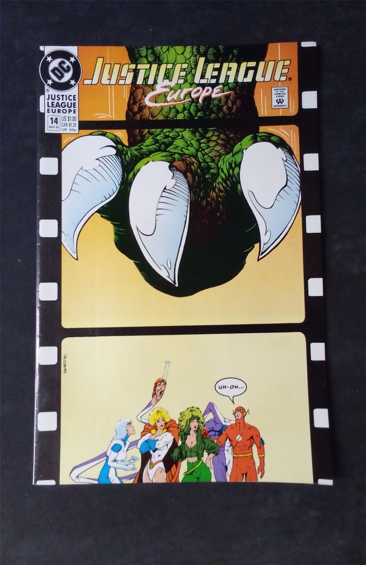 Justice League Europe #14 1990 dc-comics Comic Book dc-comics Comic Book