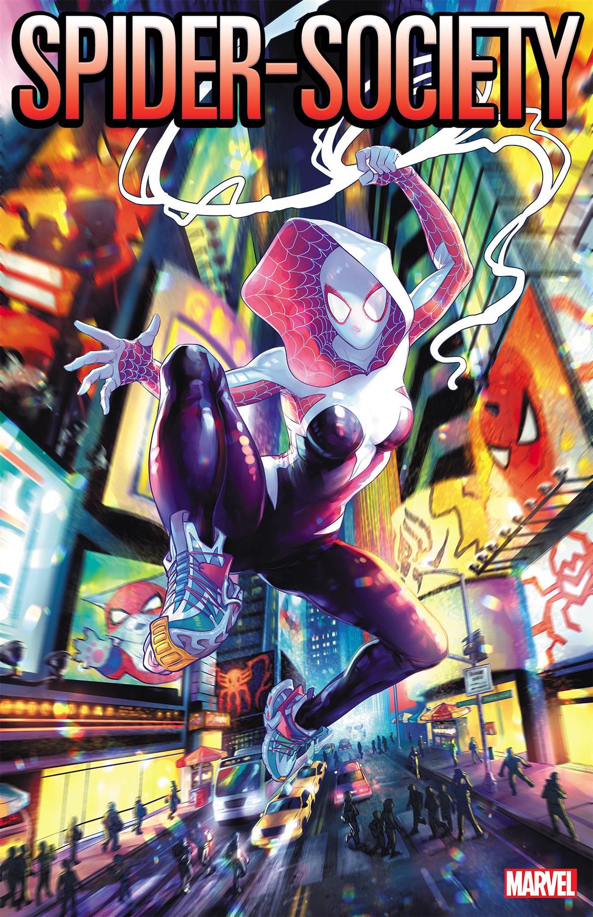 Spider-society #3 Meghan Hetrick Spider-gwen Var Marvel Prh Comic Book 2024