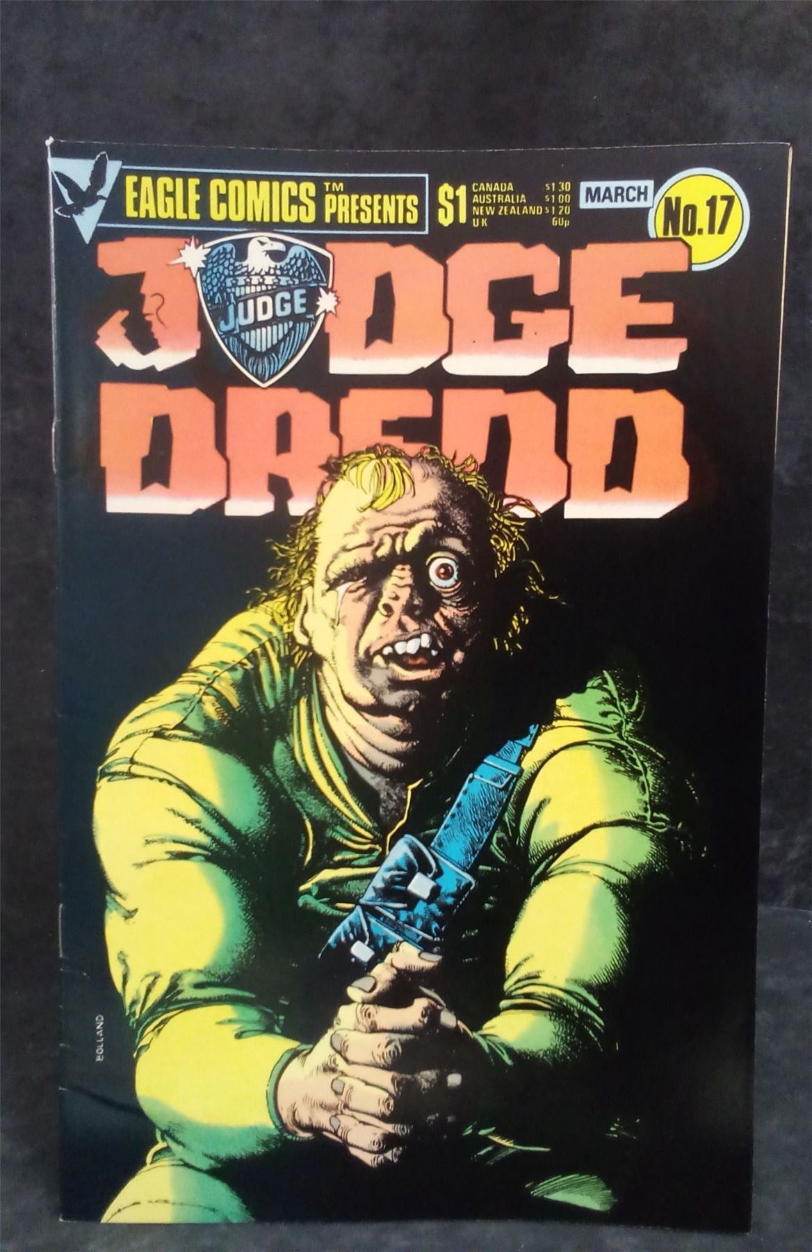 Judge Dredd #17 1985 Comic Book