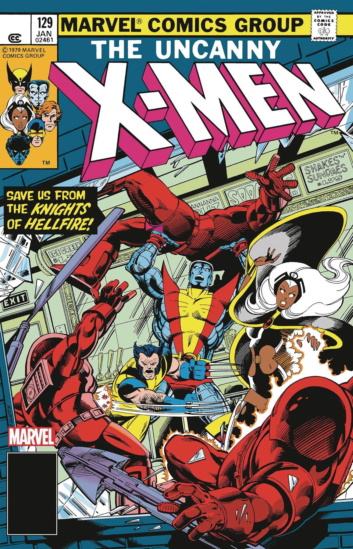 X-men #129 Facsimile Edition () Marvel Prh Comic Book 2023
