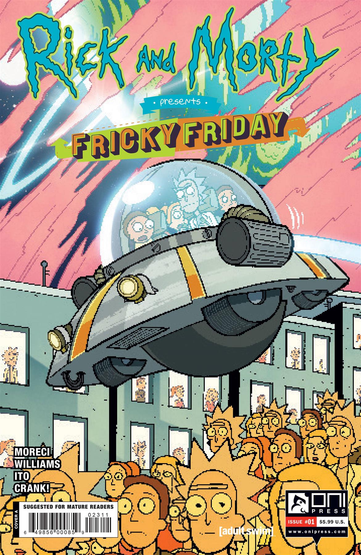 Rick And Morty Presents Fricky Friday #1 Cvr A Williams (mr) Oni Press Inc. Comic Book