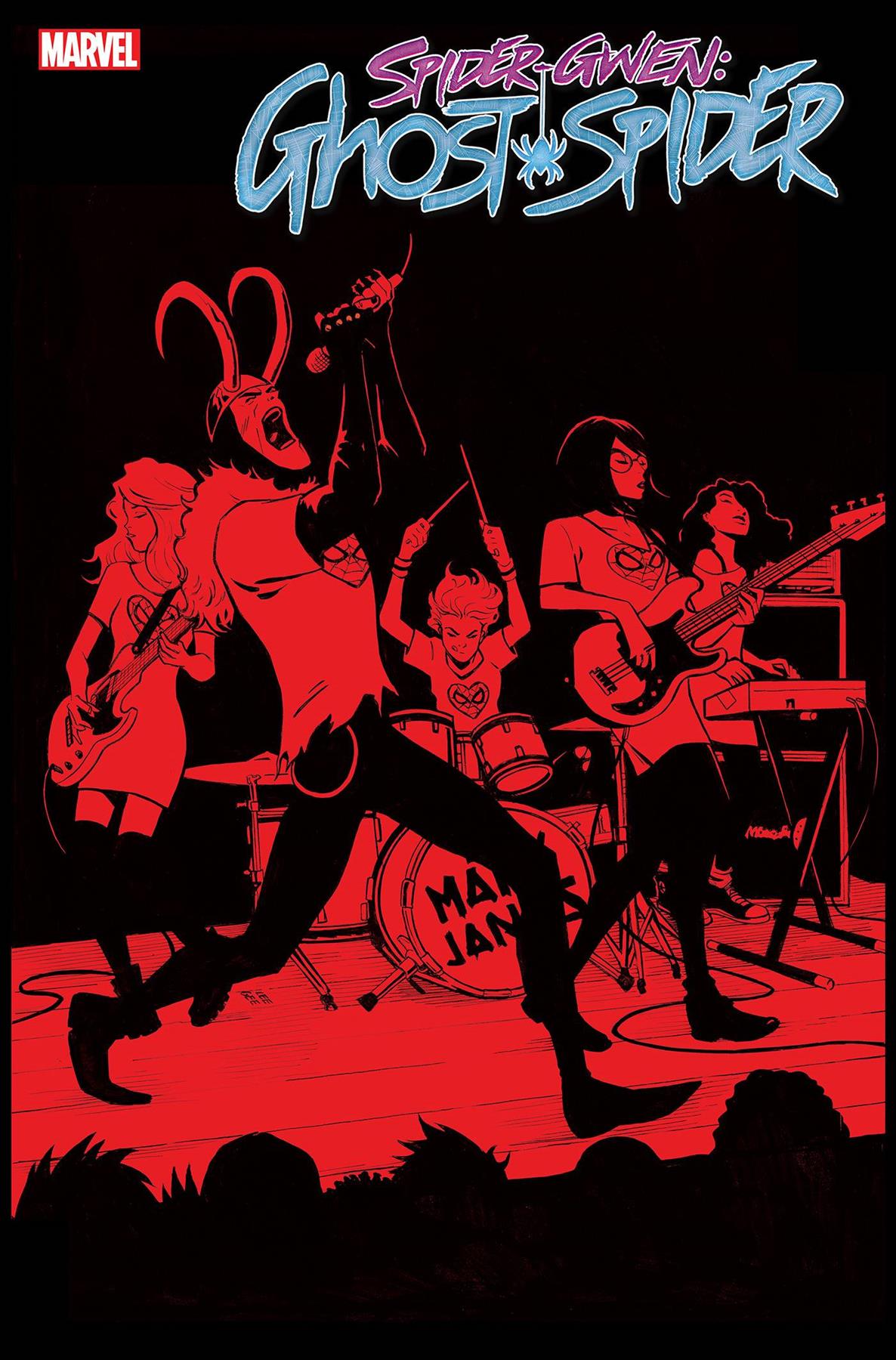 Spider-gwen The Ghost-spider #10 Lee Garbett Foreshadow Var Lee Garbett Foreshadow Var Marvel Prh Comic Book 2025