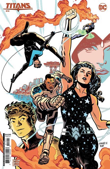 Titans #14 Cvr B Chris Samnee Card Stock Var DC Comics Comic Book