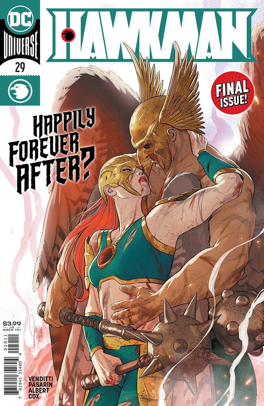 Hawkman #29 Cvr A Mikel Janin DC Comics Comic Book