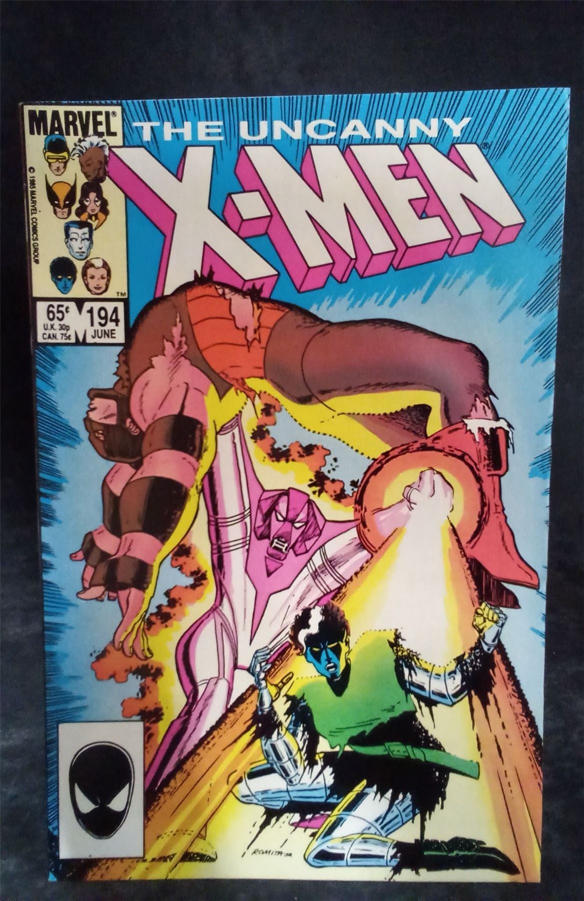 The Uncanny X-Men #194 1985 Marvel Comics Comic Book