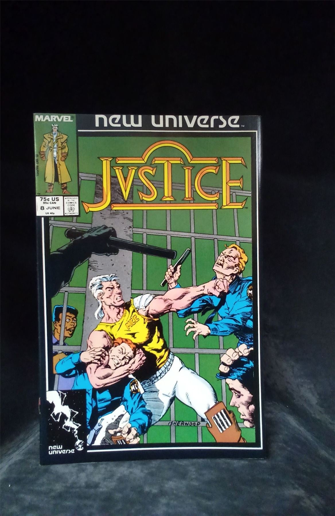 Justice #8 1987 Marvel Comics Comic Book