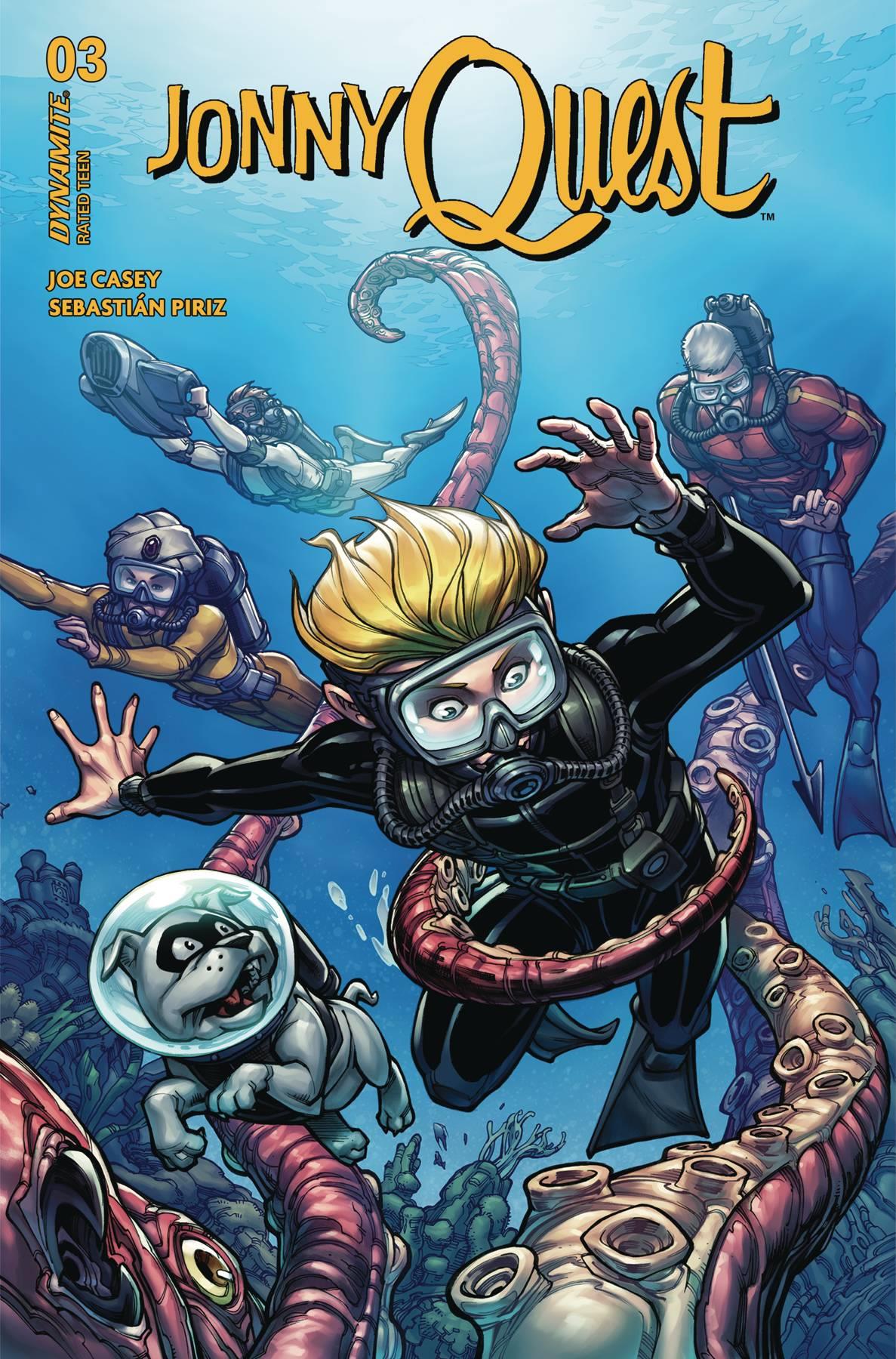 Jonny Quest #3 Cvr A Hardin Dynamite Comic Book