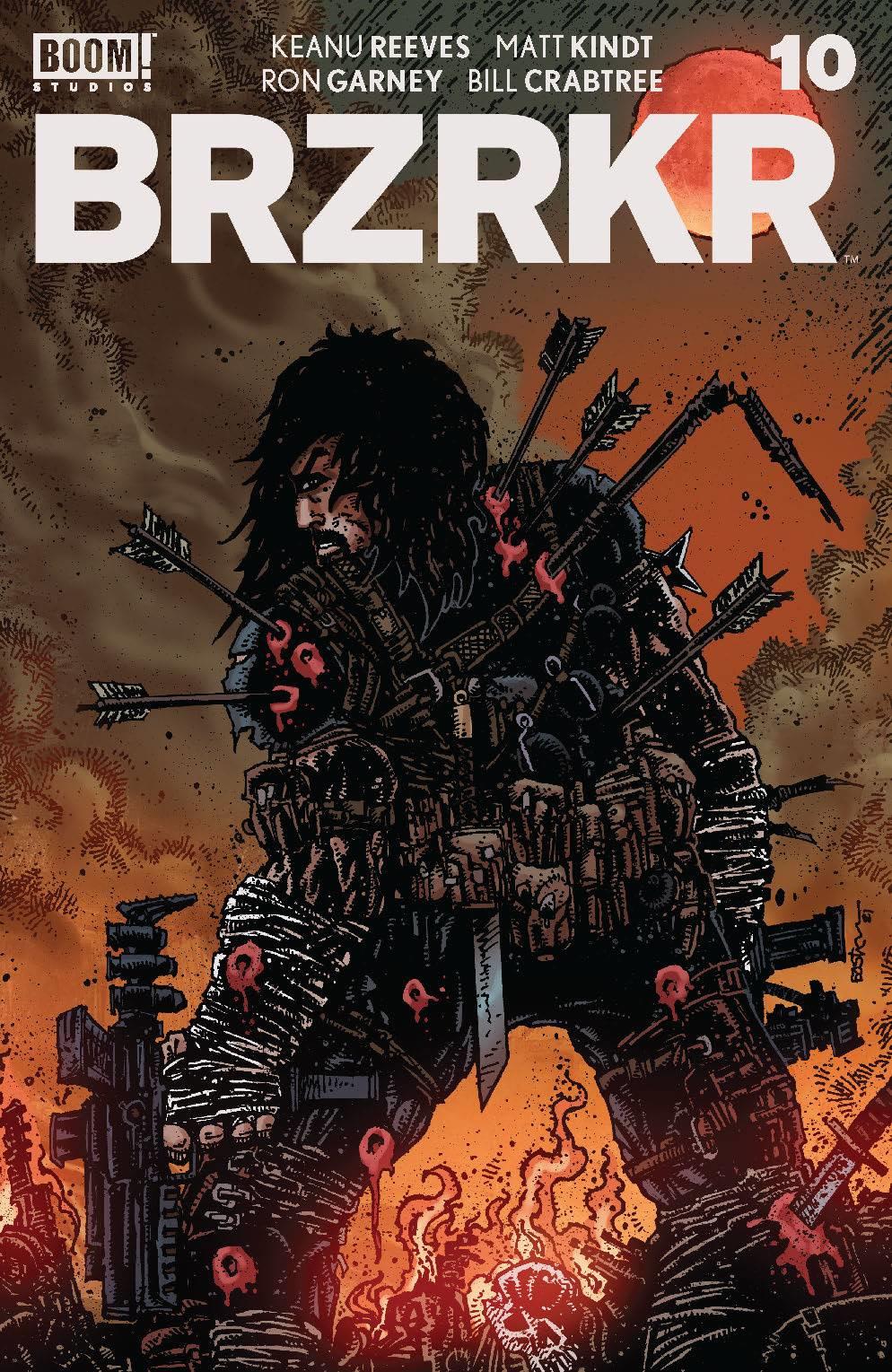 Brzrkr (berzerker) #10 (of 12) Cvr D Foil Eastman (mr) Boom! Studios Comic Book