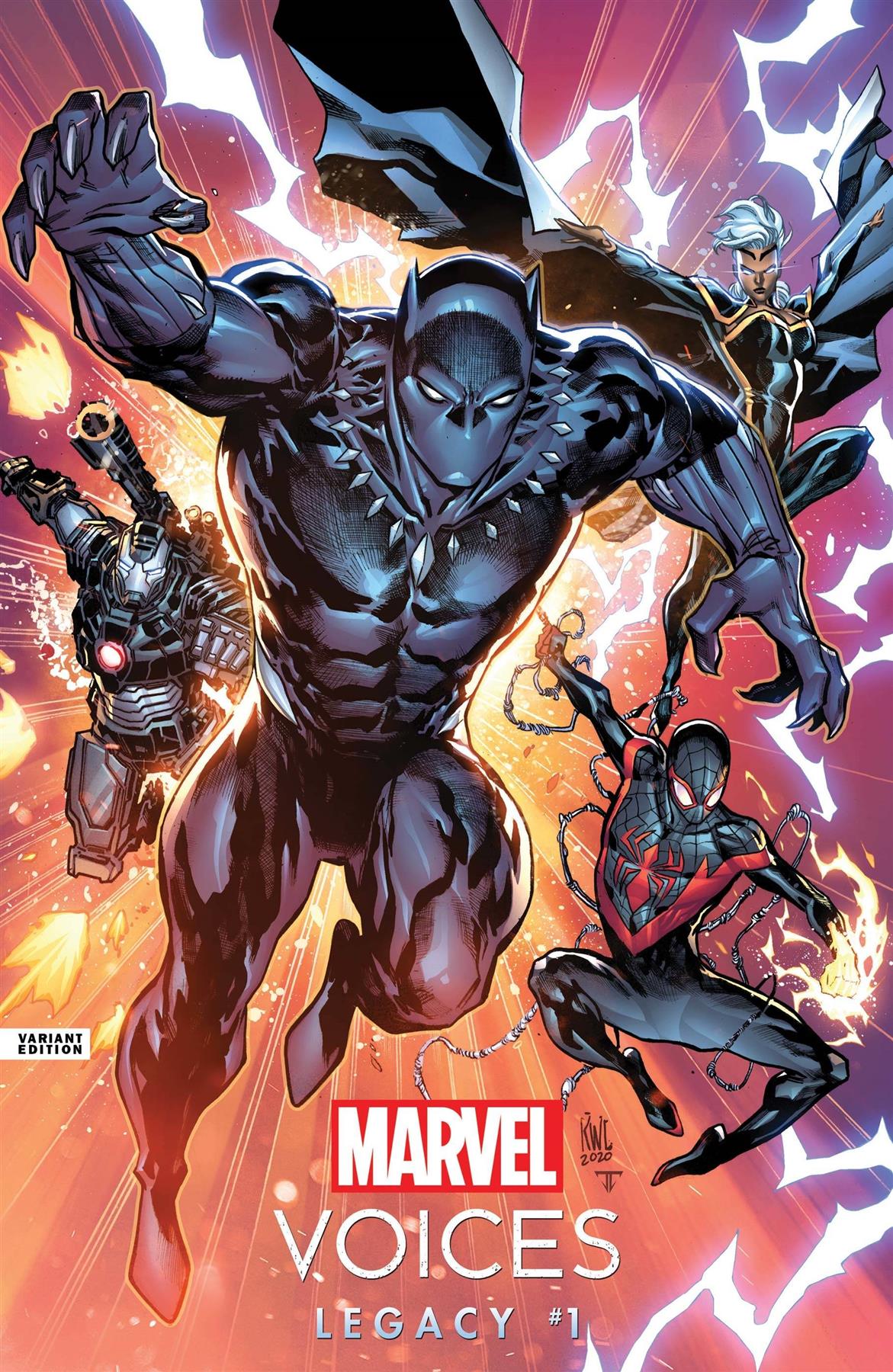 Marvels Voices Legacy #1 Lashley Var Marvel Comics Comic Book