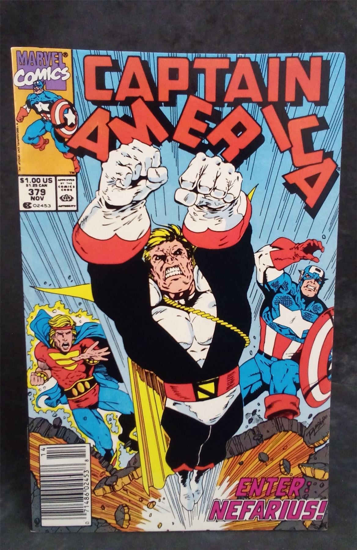 Captain America #379 1990 Marvel Comics Comic Book