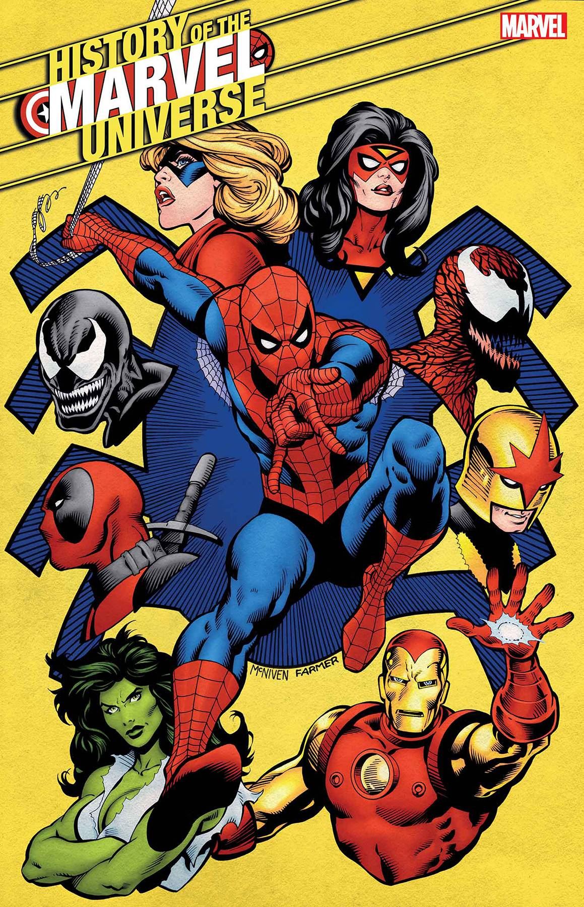 History Of Marvel Universe #4 Marvel Comics Comic Book