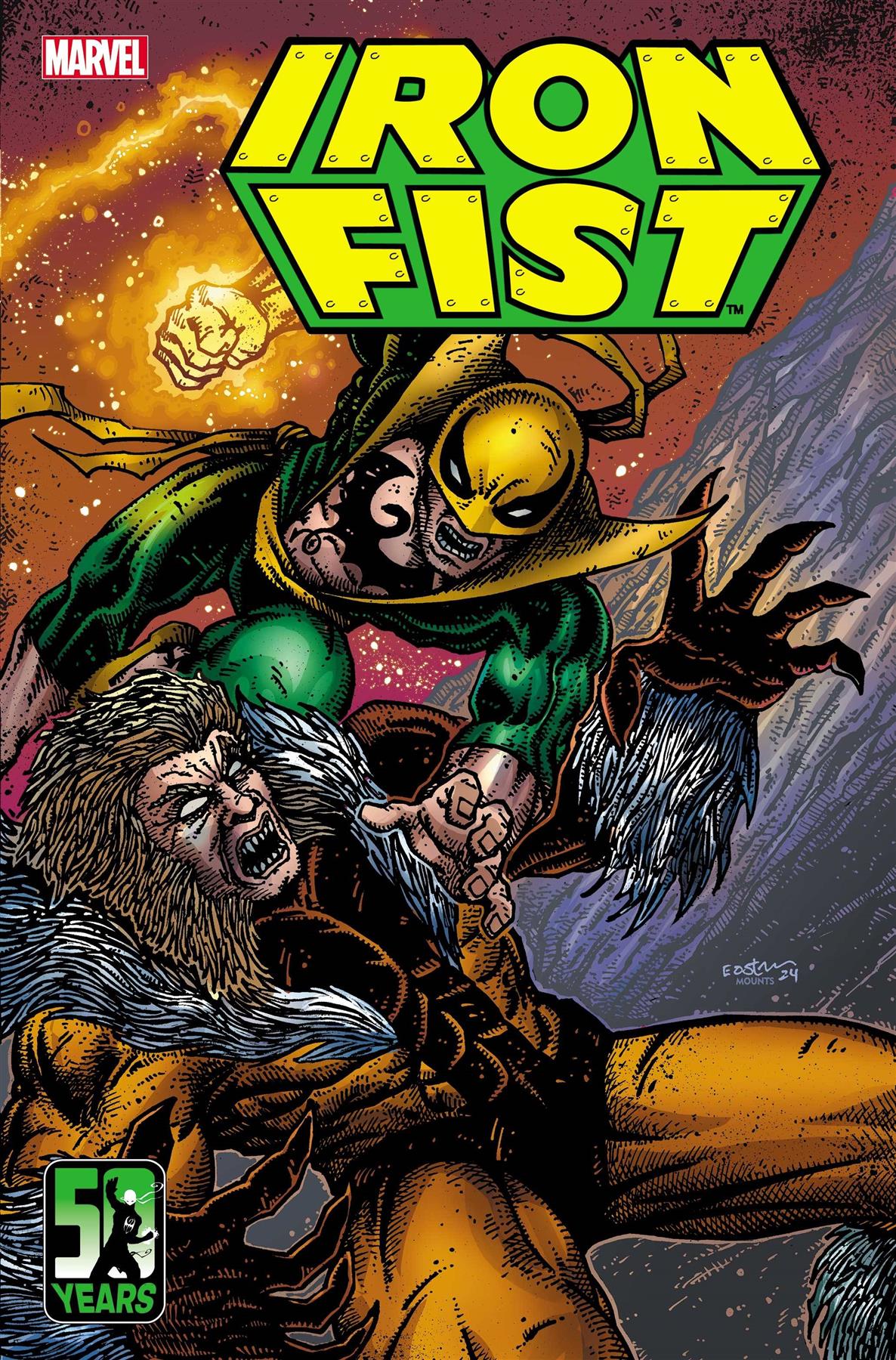 Iron Fist 50th Ann Special #1 Kevin Eastman Var Marvel Prh Comic Book 2024