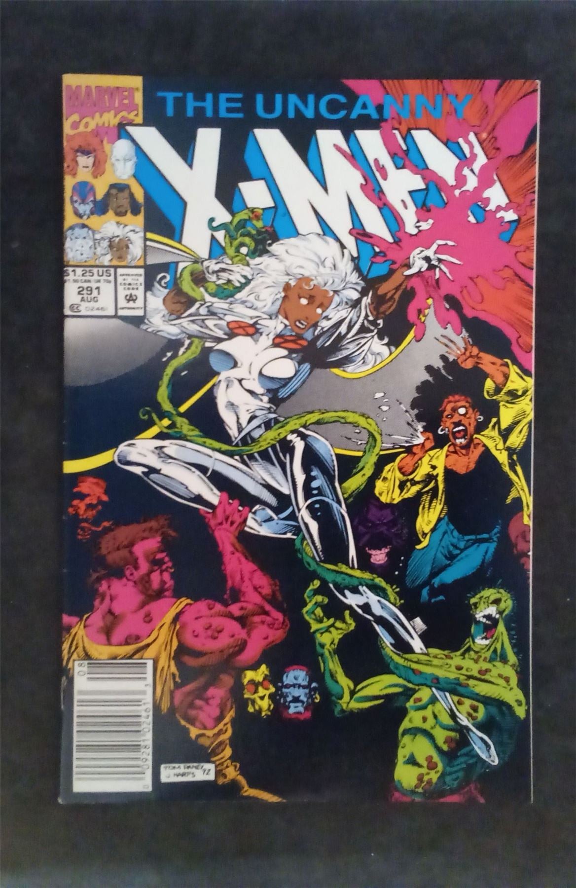 The Uncanny X-Men #291 1992 marvel Comic Book
