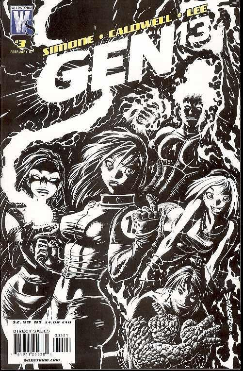 Gen 13 #3 Gail Simone Var DC Comics Comic Book