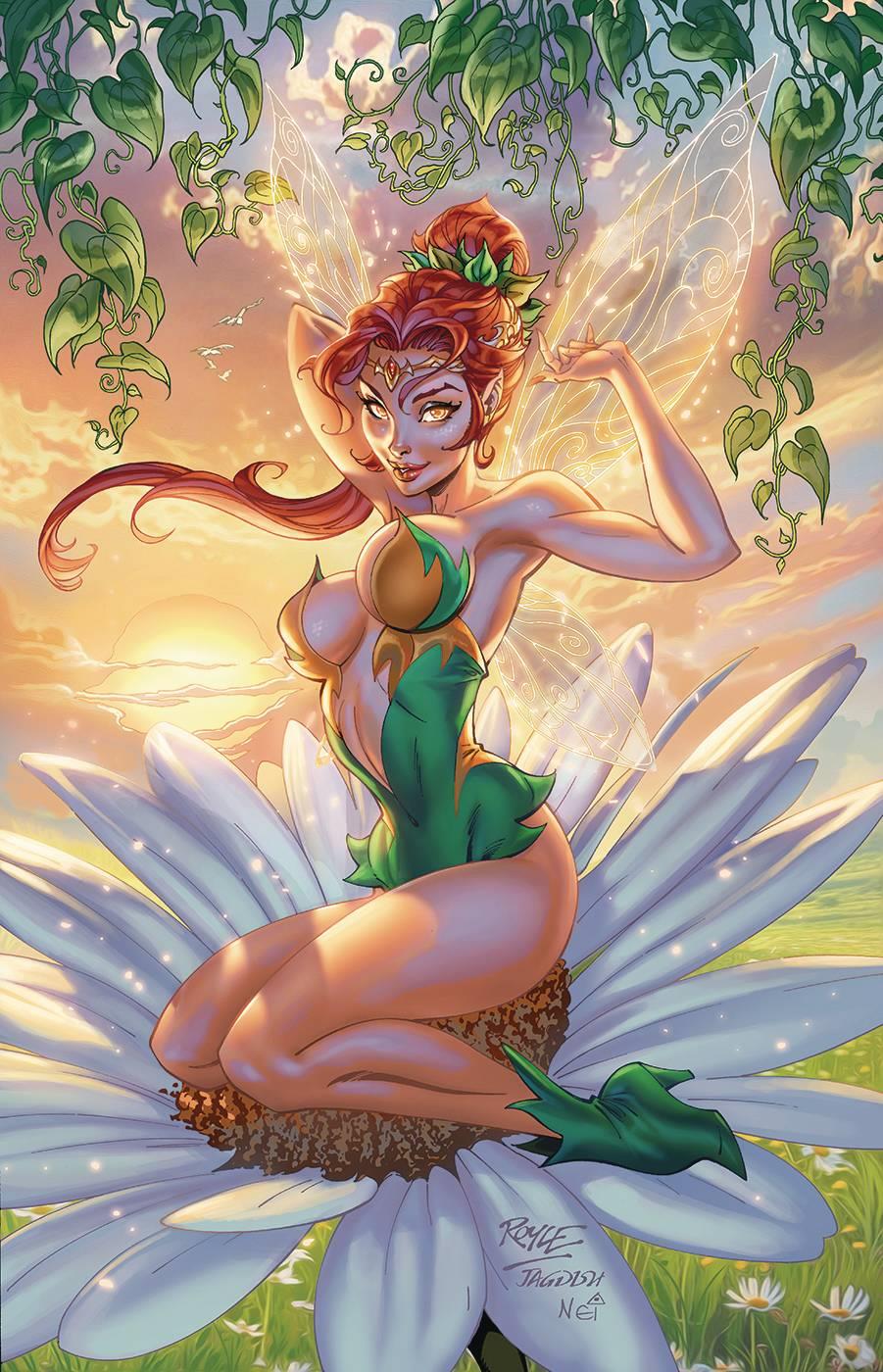 Gft 20th Anniv 2025 Fairy Tale Pinup Spec Cvr C John Royle Zenescope Entertainment Inc Comic Book