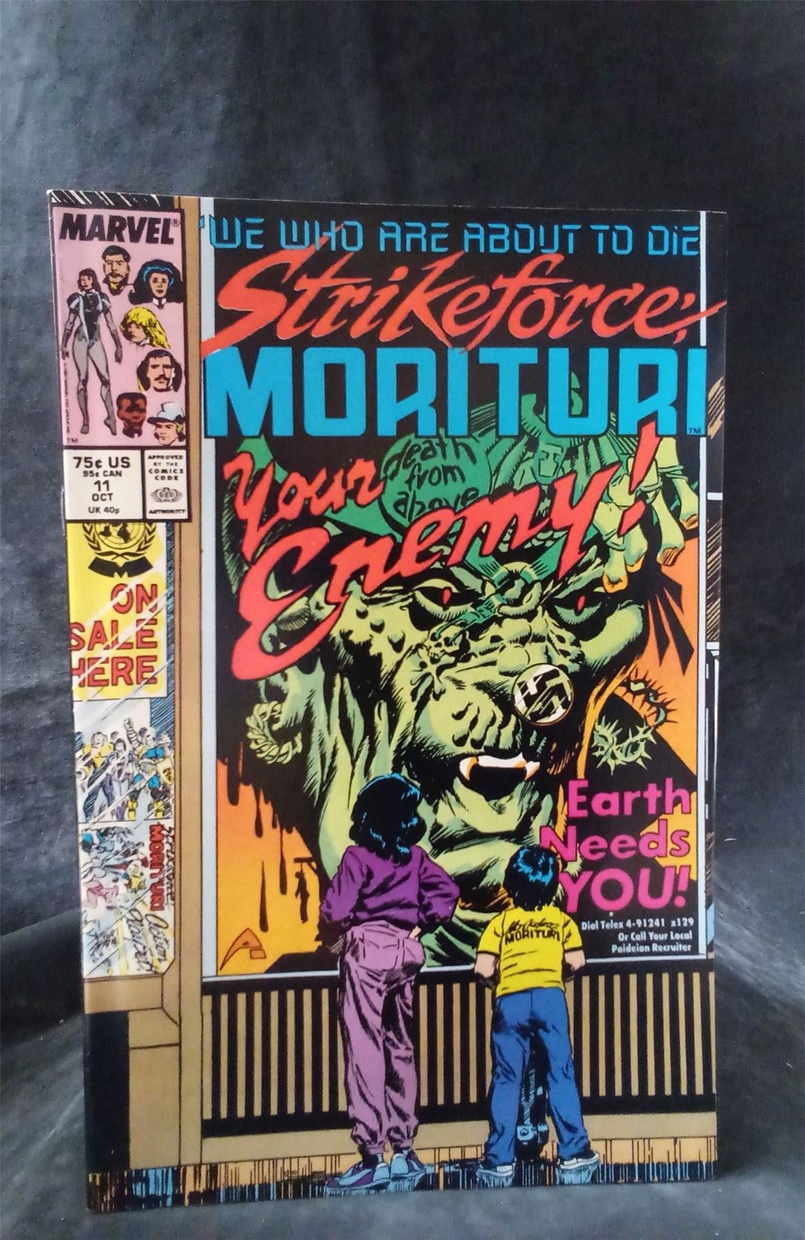 Strikeforce: Morituri #11 1987 Marvel Comics Comic Book