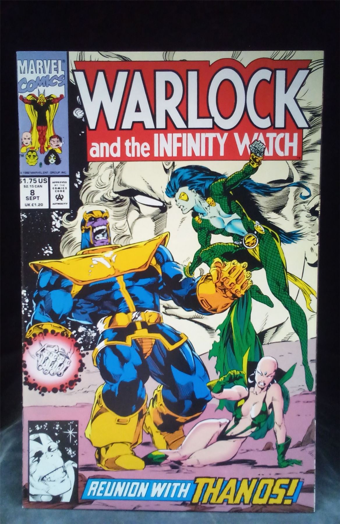 Warlock and the Infinity Watch #8 1992 Marvel Comics Comic Book