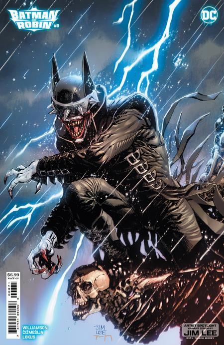 Batman And Robin #8 Cvr D Jim Lee Artist Spotlight Card Stock Var DC Comics Comic Book