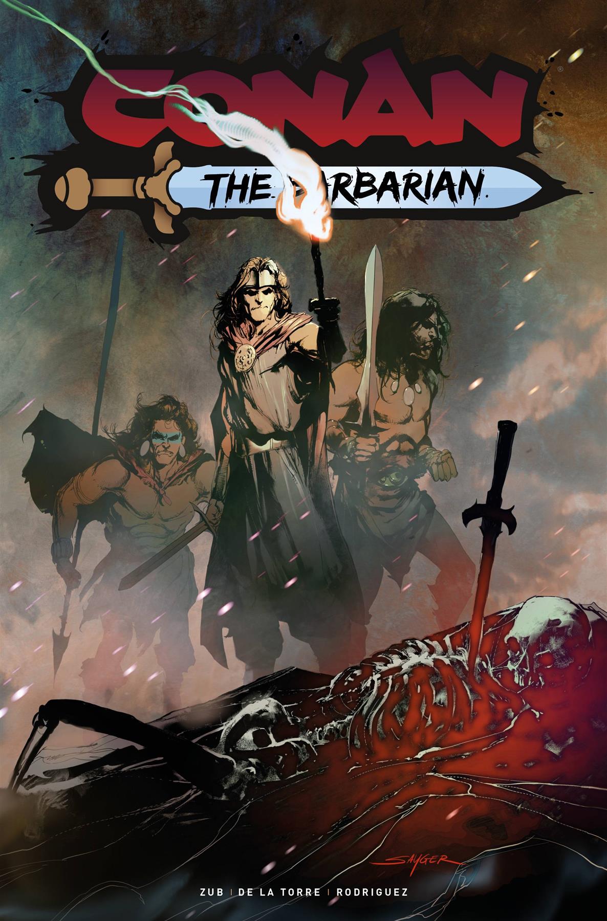 Conan Barbarian #12 Cvr B Sayger (mr) Titan Comics Comic Book