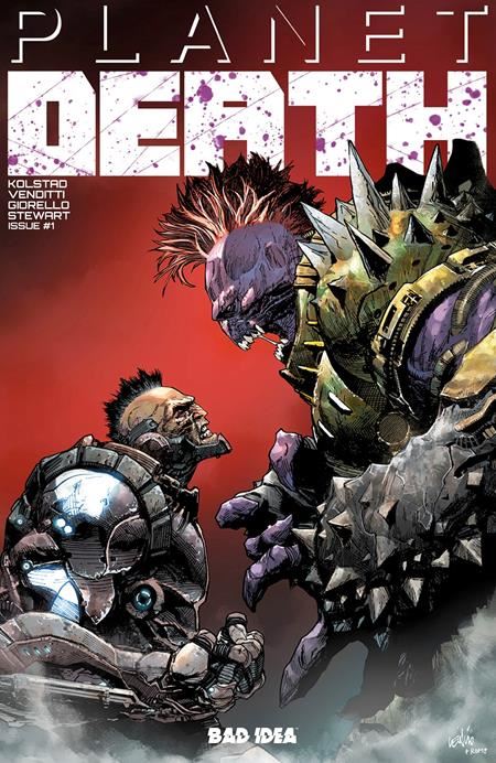 PLANET DEATH #1 (OF 4) CVR B LEINIL FRANCIS YU VAR BAD IDEA Comic Book 2025