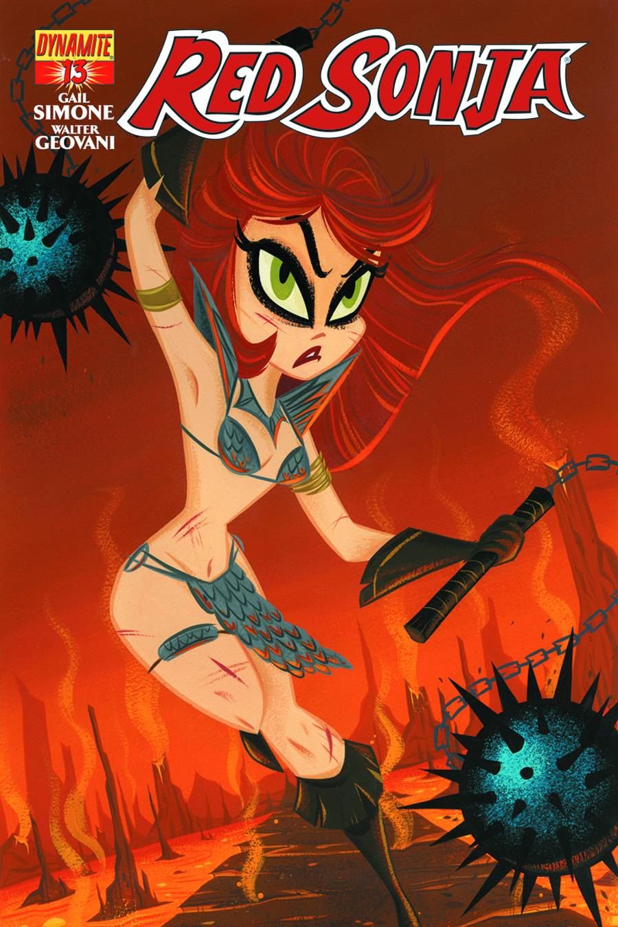 Red Sonja #13 Buscema Exc Subscription Var Dynamite Comics Comic Book