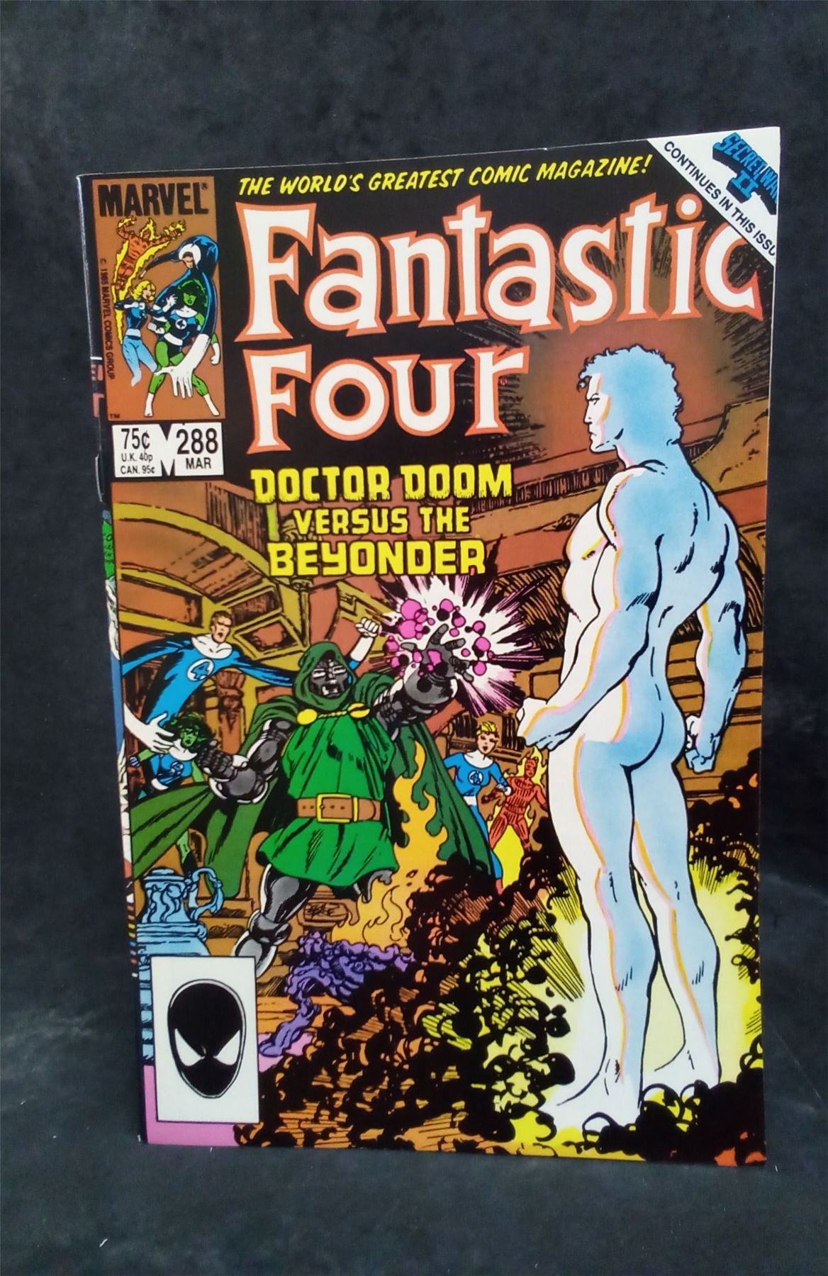 Fantastic Four #288 1986 Marvel Comics Comic Book