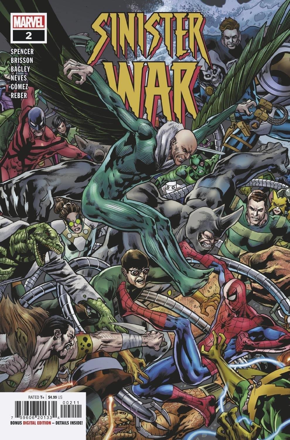 Sinister War #2 (of 4) Marvel Comics Comic Book